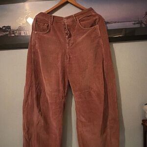 We The Free Corduroy Pants in Rust